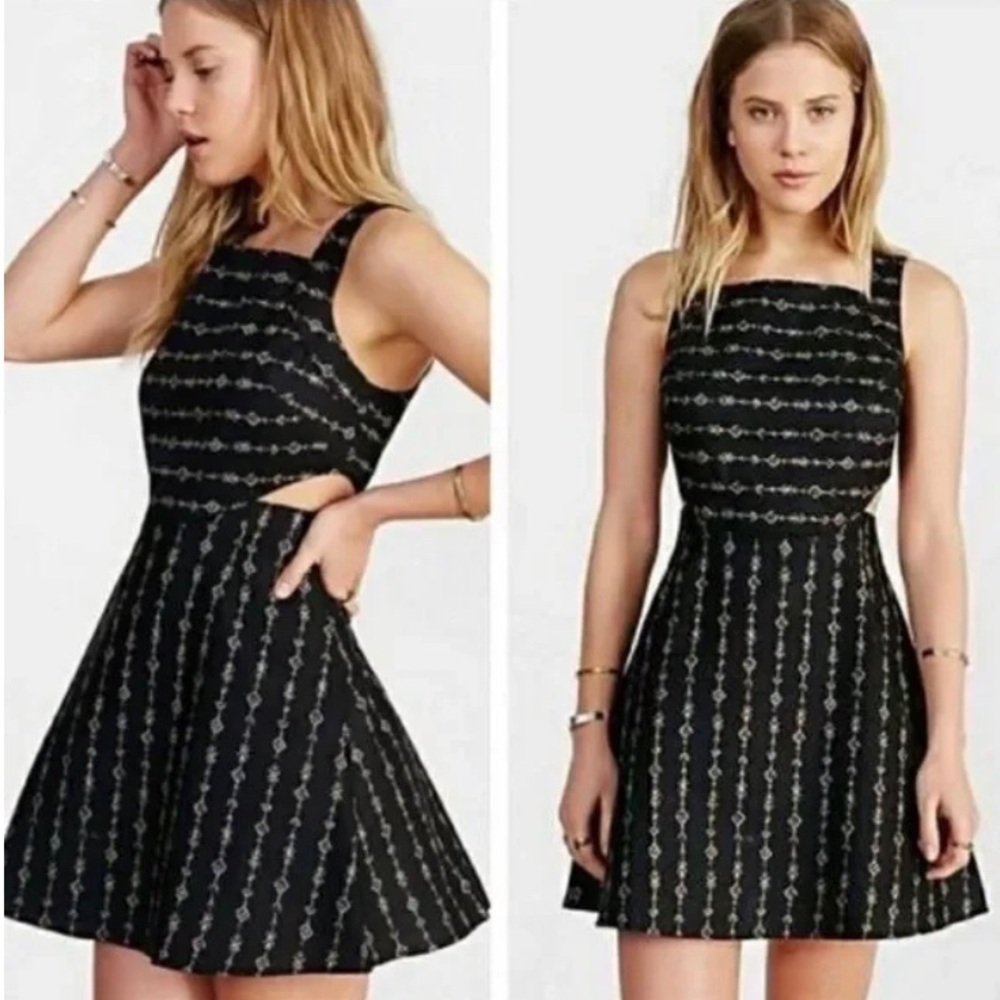 Urban Outfitters Ecote Sleeveless Cutout Mini Dress Size 2